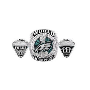 Metal Champion Ring With Bling Gemstone