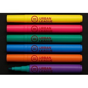 Liqui-Mark® Brite Spots® Fluorescent Barrel Broad Tip Highlighter
