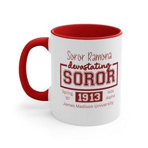 Delta Sigma Theta Two-Tone 11 Oz. Ceramic Mug