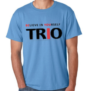 BU TRIO SHIRT - COLUMBIA BLUE