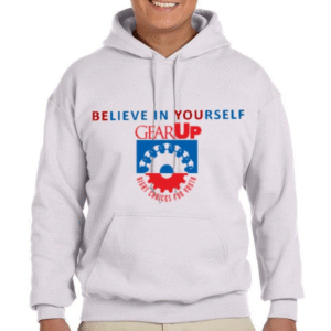BU GEARUP HOODIE - WHITE