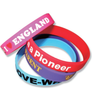 Silicon Wristband (Color Filled)